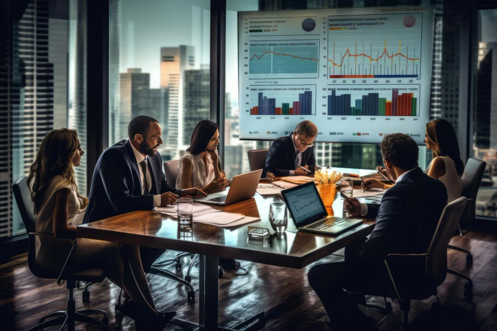 CFO advisory meeting for a UAE growing business
